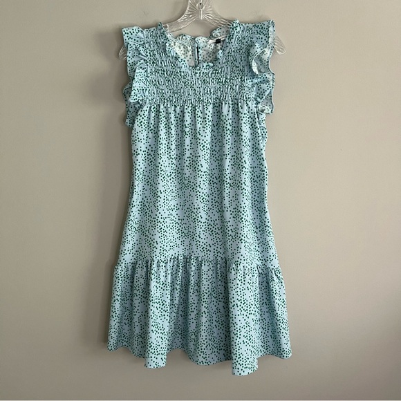 Michelle McDowell Nora Happy State Blue Dress Women's Size Small - Picture 3 of 8
